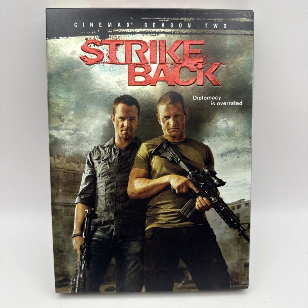 Strike Back: Cinemax Season Two (DVD, HBO, 2013) — Action Thriller Series